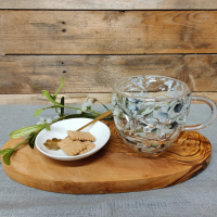 eucalyptus dubbelwandig theeglas